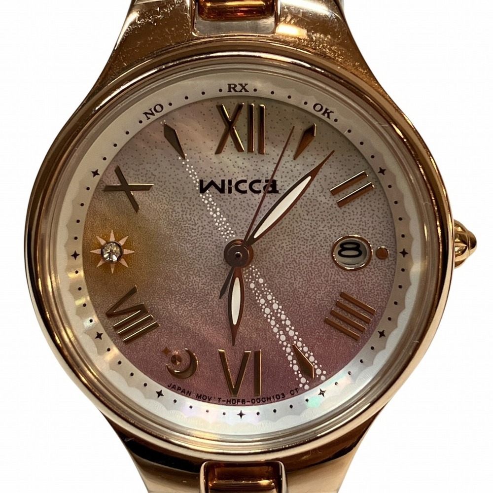 Citizen CITIZEN wristwatch, total weight 47.0g, GP radio-controlled solar, pi...
